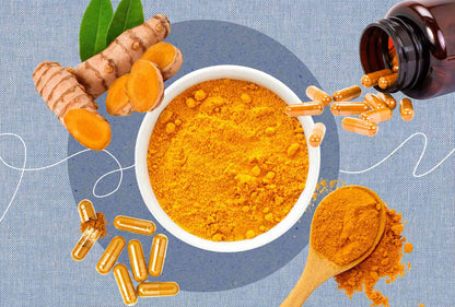 High Quality Turmeric Curcumin Capsules - with 95% Curcuminoids - Joint, Brain Cognitive & Digestive Health, Antioxidant